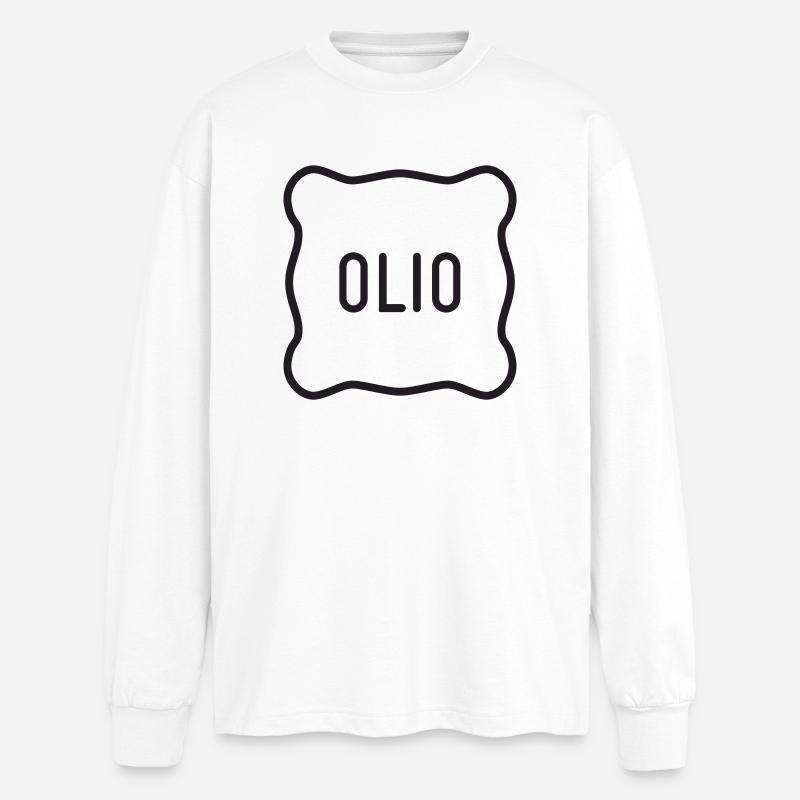 44 OLIO - Oversized Langarmshirt  - Weiß