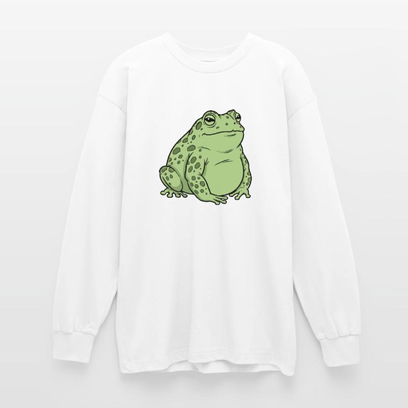 Fat toad Oversized Long Sleeve T-Shirt