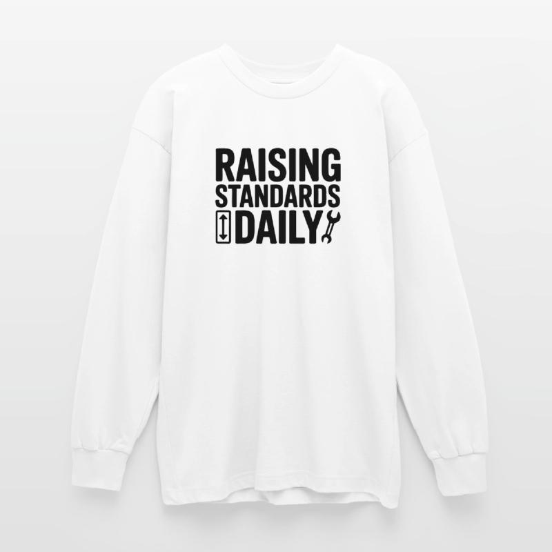 Elevator mechanic, elevator fitter, elevator technician Oversized Long Sleeve T-Shirt