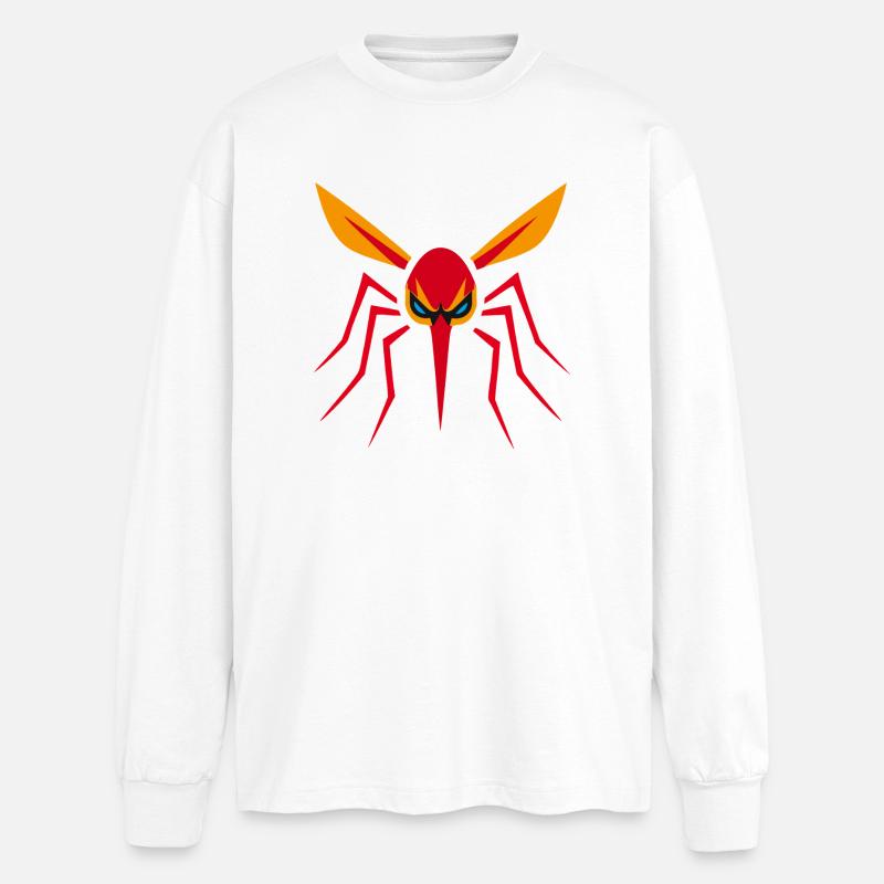 Mosquito, Mosquito, Insect, Evil - Oversized Long Sleeve T-Shirt - white
