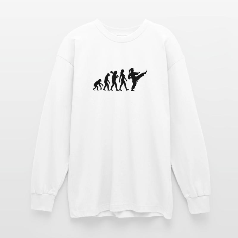 Karate Evolution Oversized Long Sleeve T-Shirt