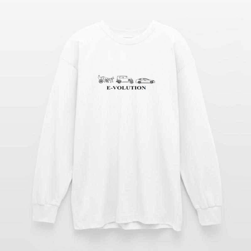 Oversized Langarmshirt