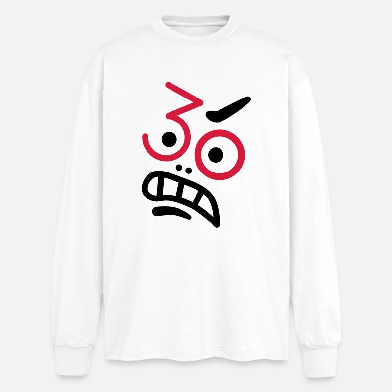 Ups, 30 Jahre ! - Oversized Langarmshirt  - Weiß