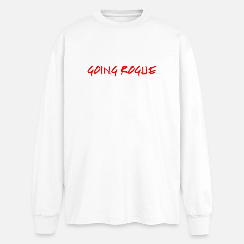 ABTRÜNNIG WERDEN - Oversized Langarmshirt  - Weiß