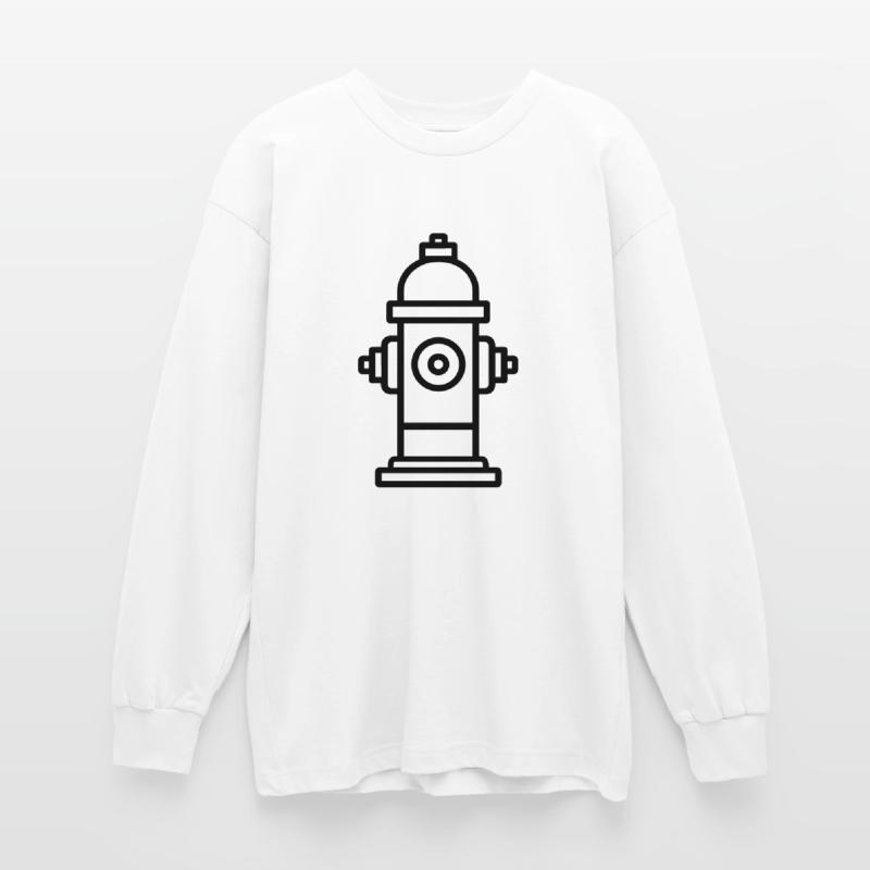 Fire hydrant Oversized Long Sleeve T-Shirt