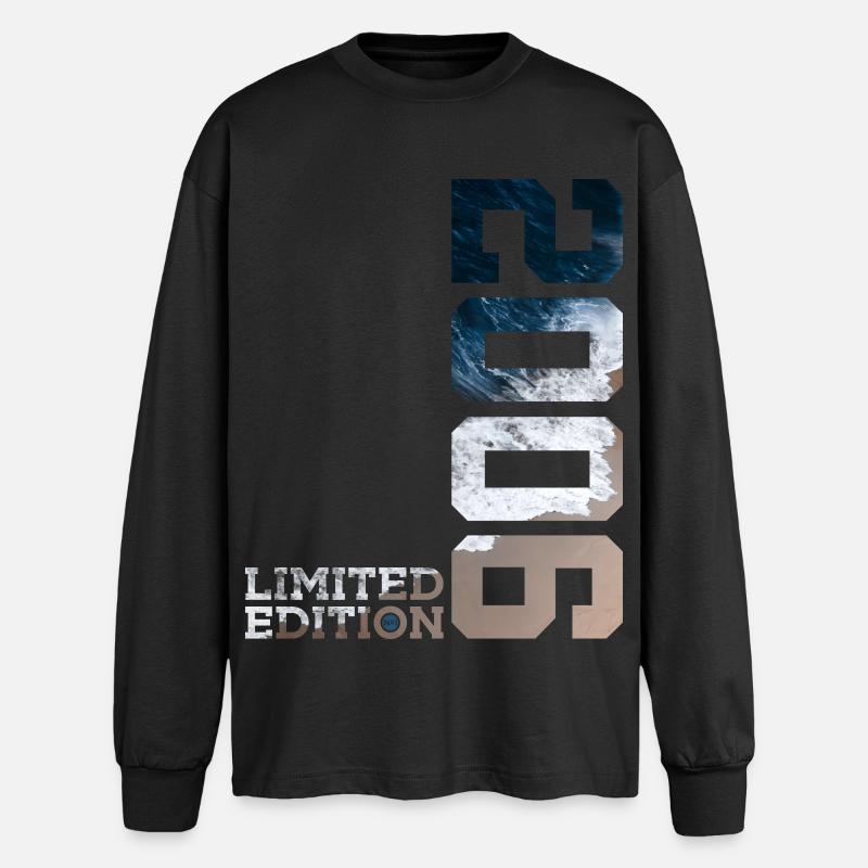 20E ANNIVERSAIRE ÉDITION LIMITÉE 2006 - T-shirt manches longues oversize - noir
