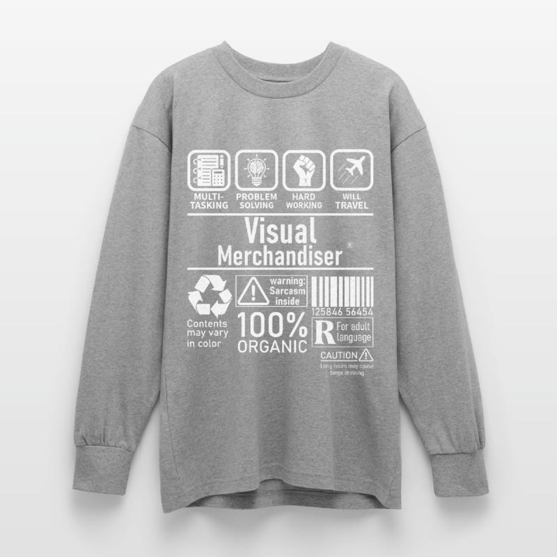 Visual Merchandiser multi tasking problem solving Oversized Langarmshirt 