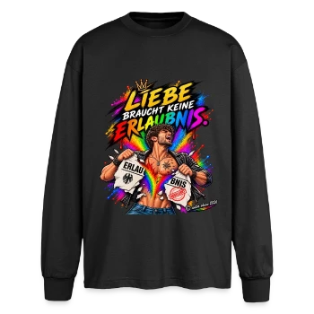 Oversized Langarmshirt