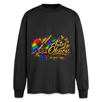 Oversized Langarmshirt