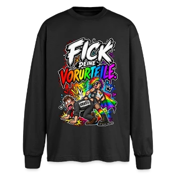 Oversized Langarmshirt