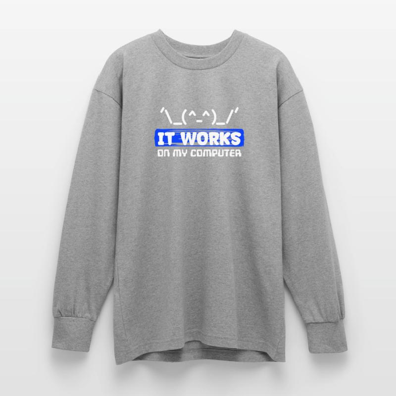 Debug Statement Bug Correction du code de script Développeur T-shirt manches longues oversize