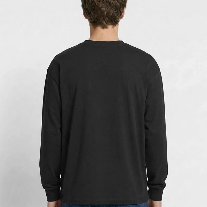 Geist doodle gradient Oversized Langarmshirt 