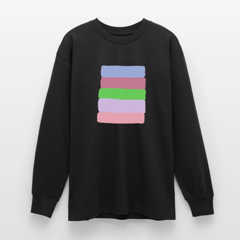 Oversized Langarmshirt