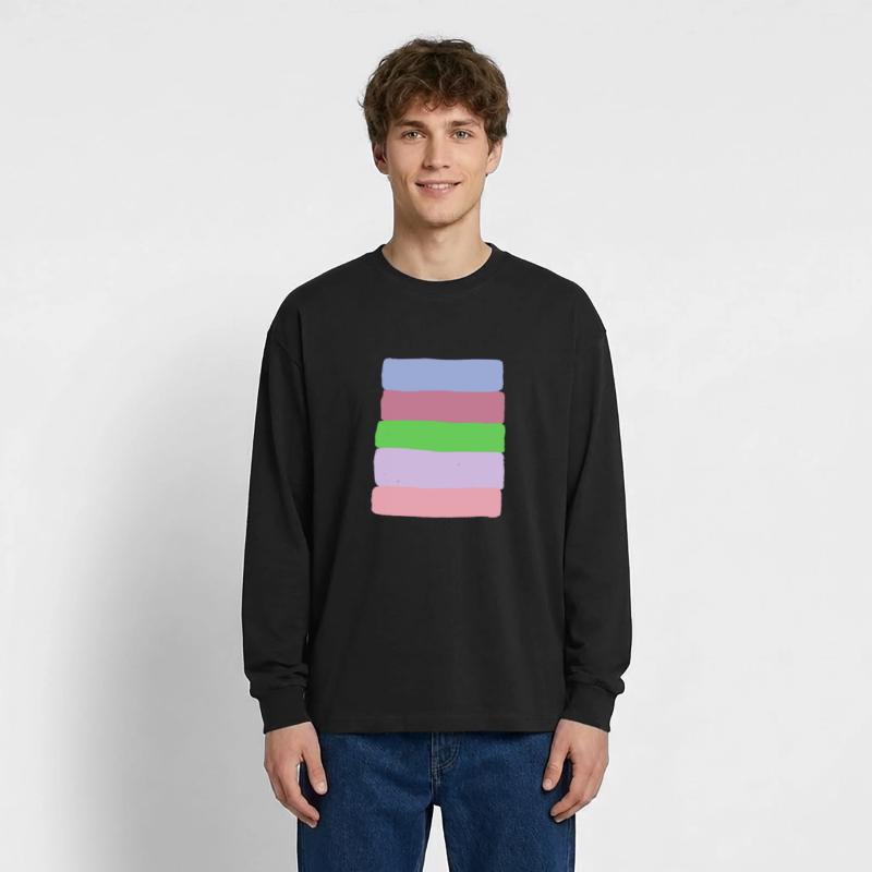 Oversized Langarmshirt