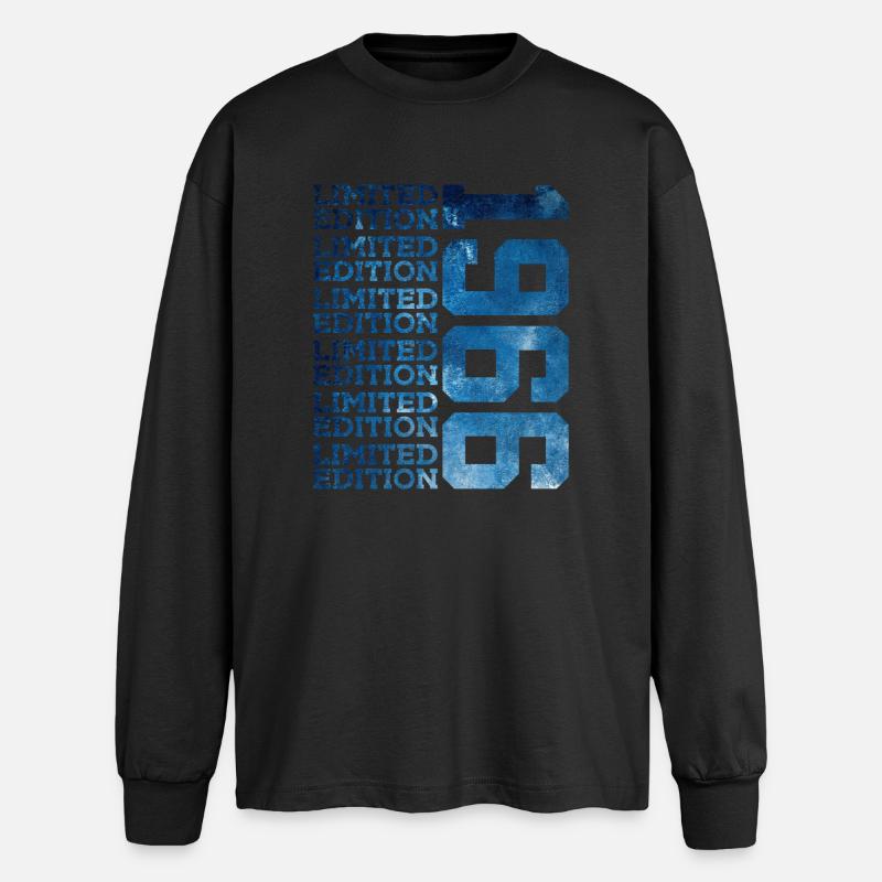 ÉDITION LIMITÉE 1966 60 ANS 60E ANNIVERSAIRE - T-shirt manches longues oversize - noir