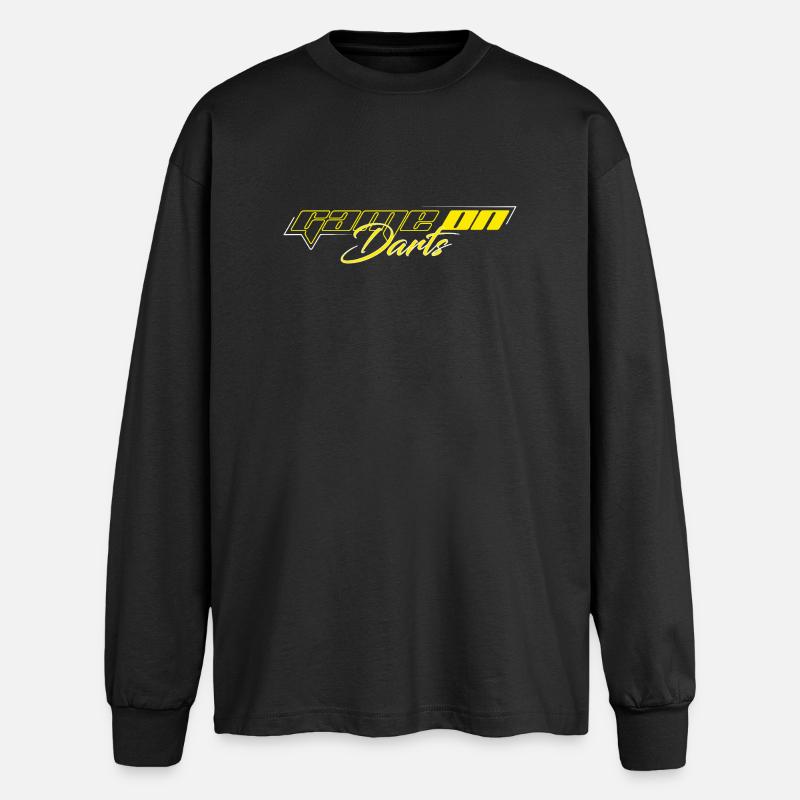 GAME ON DARTS  - Oversized Langarmshirt  - Schwarz