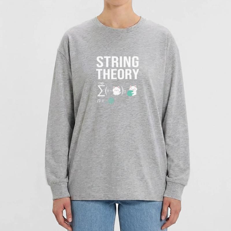 Quantum Physics Quantum Physics Oversized Long Sleeve T-Shirt