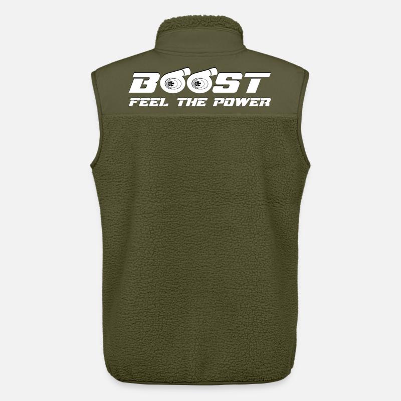 Boost Turbo - Unisex Sherpaweste von Stanley/Stella - Khaki