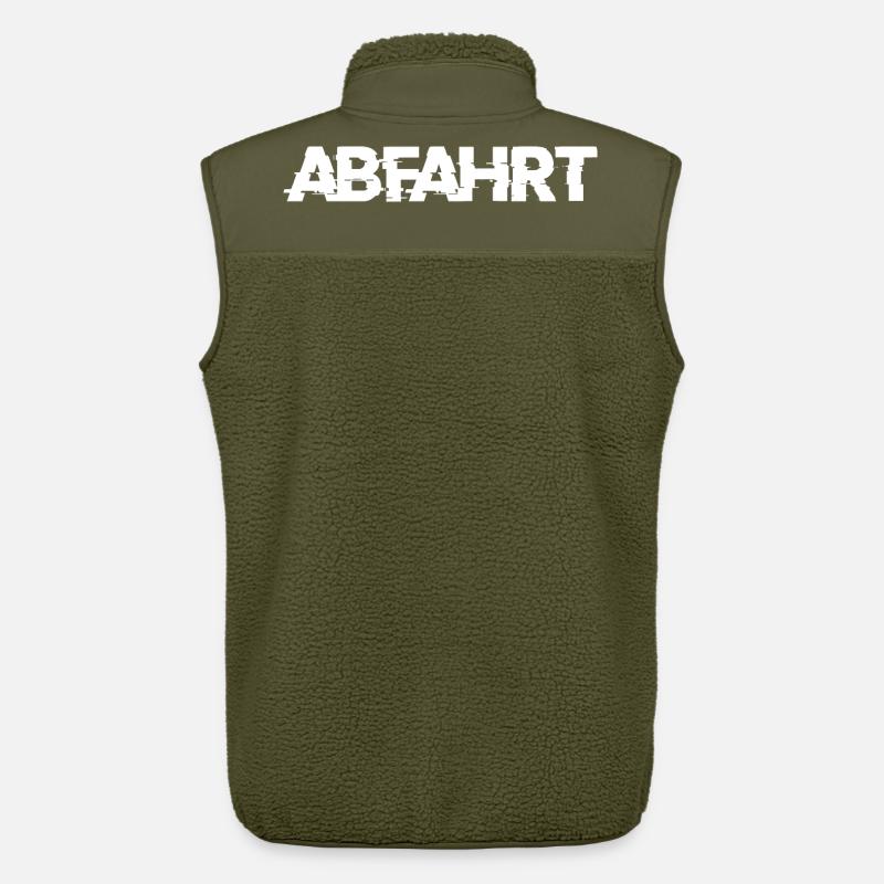 Abfahrt - Unisex Sherpaweste von Stanley/Stella - Khaki