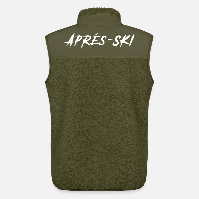 Apres Ski - Unisex Sherpaweste von Stanley/Stella - Khaki