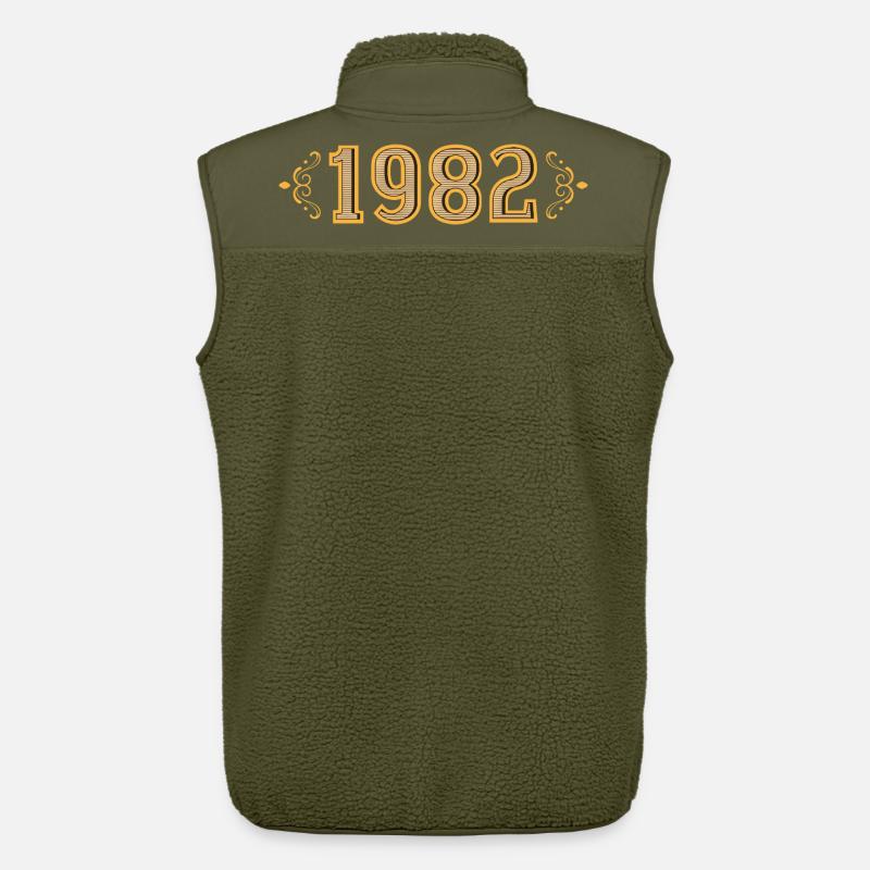 Legende seit 1982, Retro 1982 - Unisex Sherpaweste von Stanley/Stella - Khaki