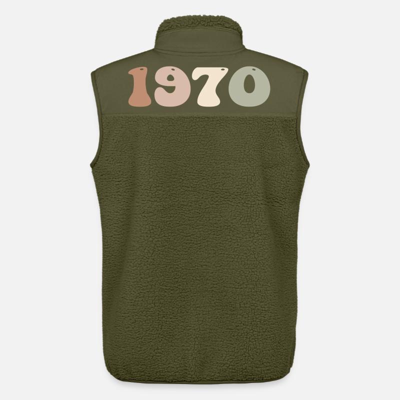 1970 - Unisex Sherpaweste von Stanley/Stella - Khaki