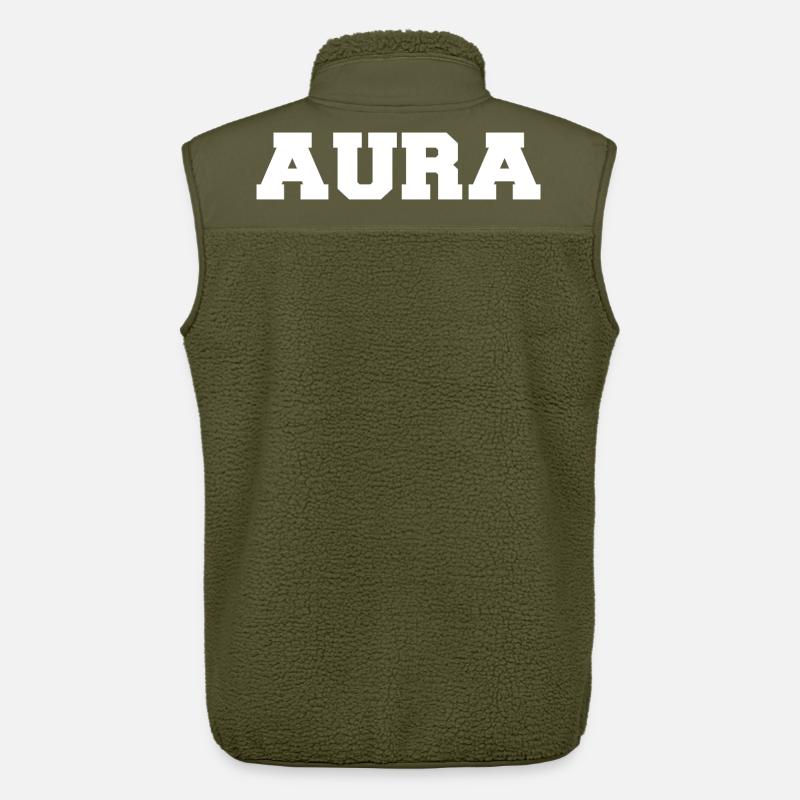 Aura - Unisex Sherpaweste von Stanley/Stella - Khaki