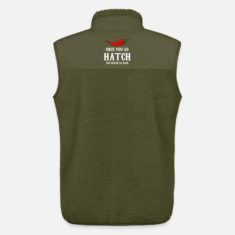 Hatch Chili Bold Typography - Unisex Sherpaweste von Stanley/Stella - Khaki