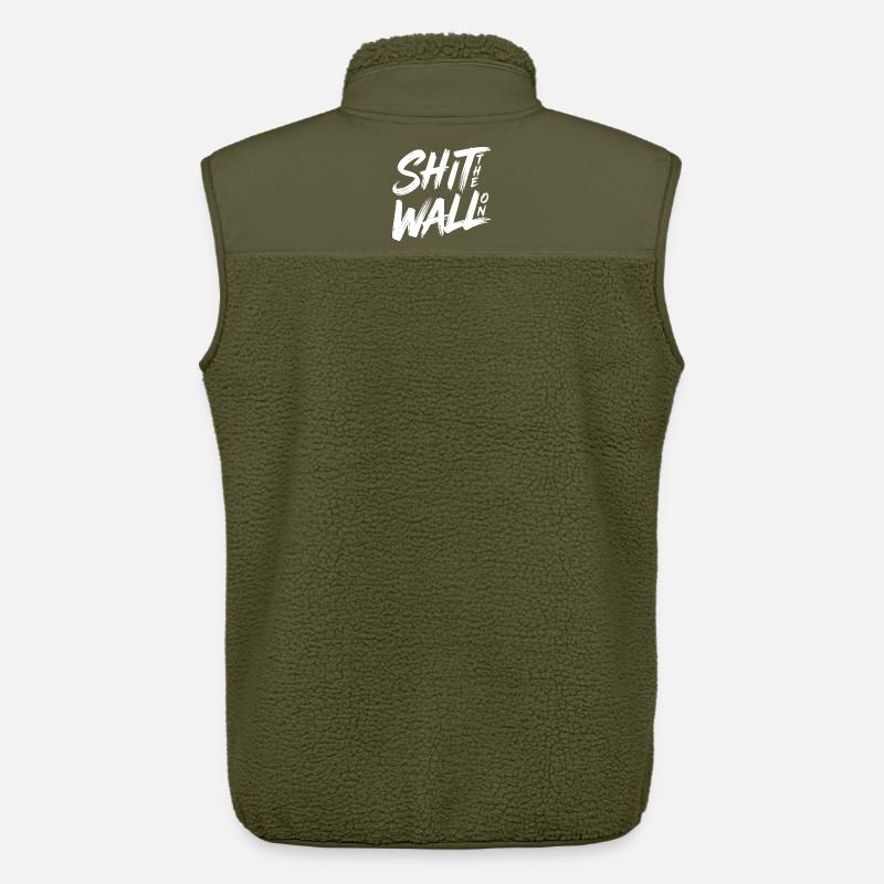 Shit the wall on  - Unisex Sherpaweste von Stanley/Stella - Khaki