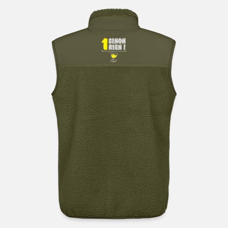 1 gelbe oder nichts - Unisex Sherpaweste von Stanley/Stella - Khaki