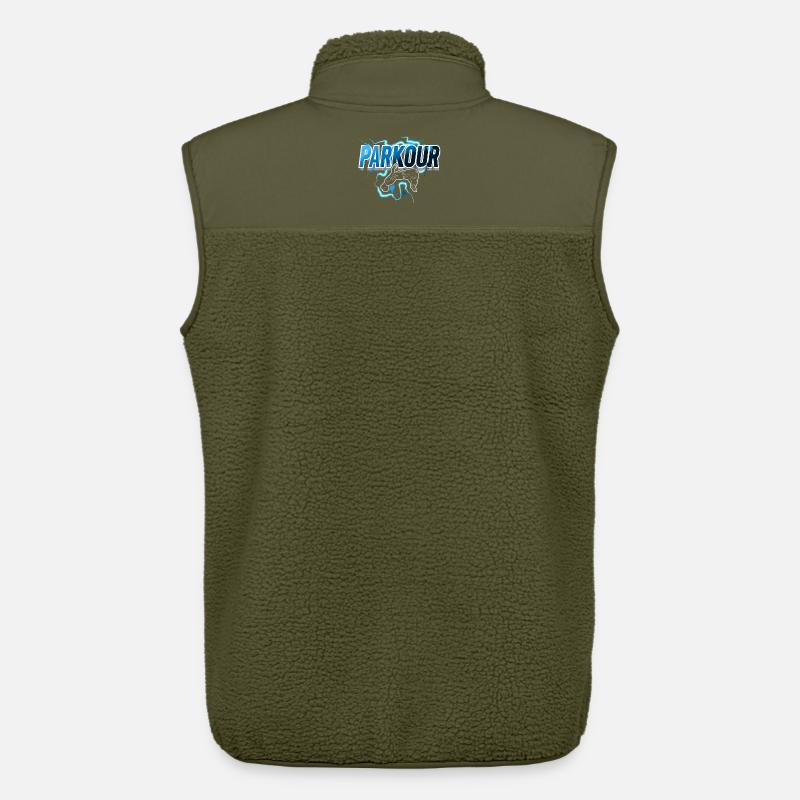 Parkour - Unisex Sherpaweste von Stanley/Stella - Khaki