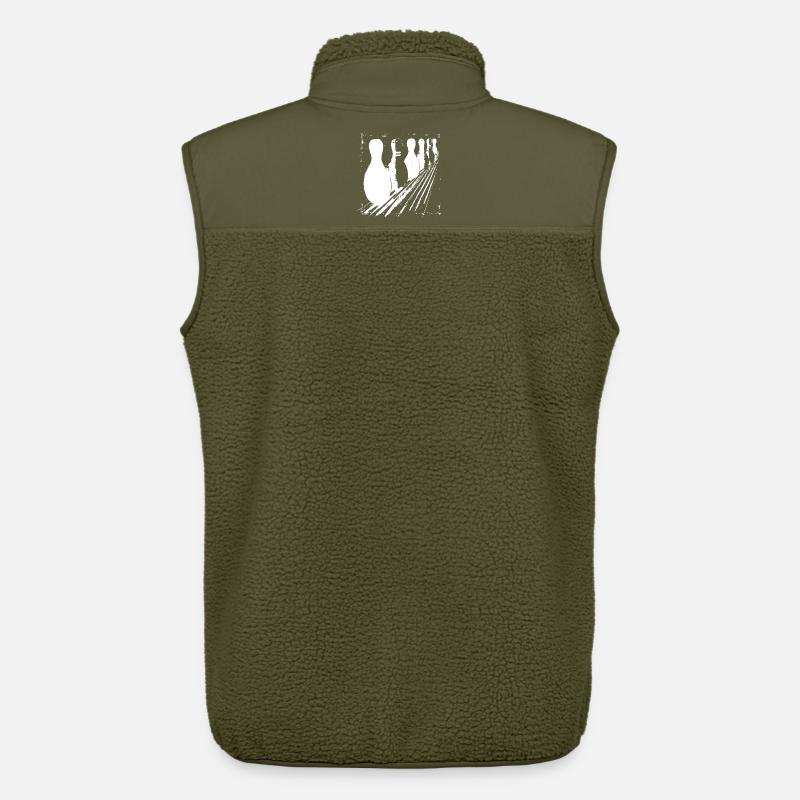 Bowling Pins - Unisex Sherpaweste von Stanley/Stella - Khaki