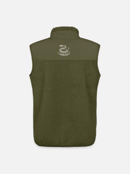Snake - Unisex Sherpa Gilet by Stanley/Stella - khaki