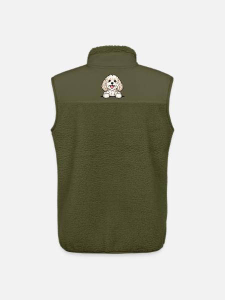 Havaneser - Unisex Sherpaweste von Stanley/Stella - Khaki
