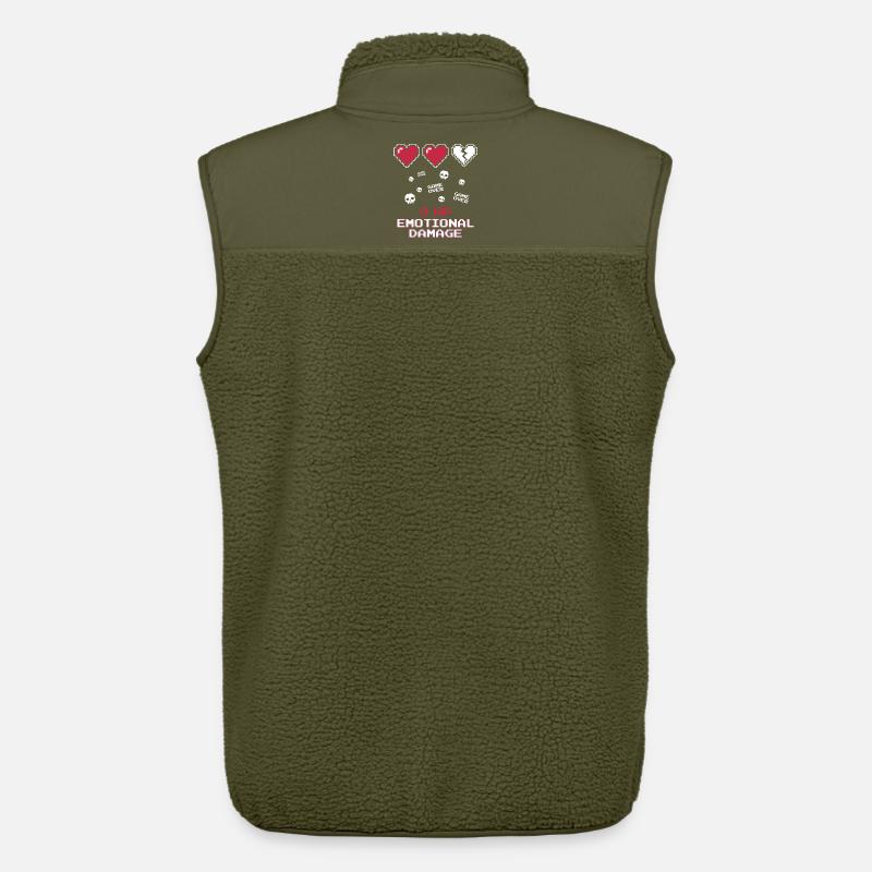 Emotional Damage Pixel - Unisex Sherpaweste von Stanley/Stella - Khaki