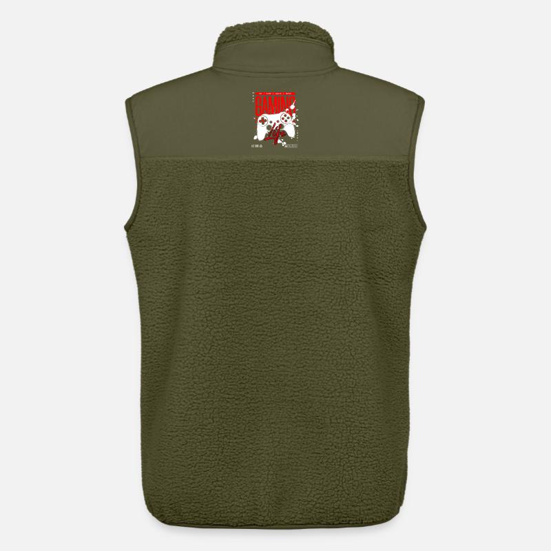 Next Level Gaming Life Controller T-Shirt - Unisex Sherpaweste von Stanley/Stella - Khaki