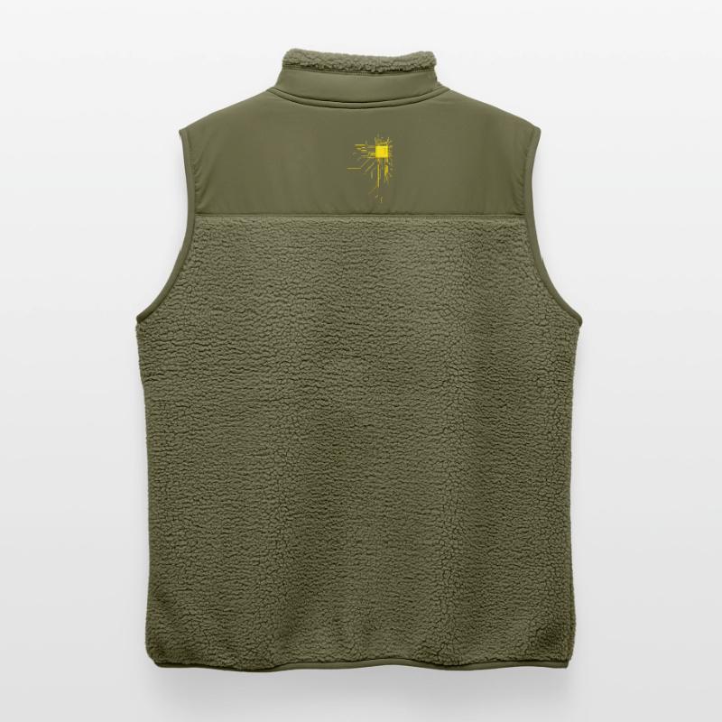 platine Core cpu Computer Nerd Programmer admin Unisex Sherpa Gilet by Stanley/Stella