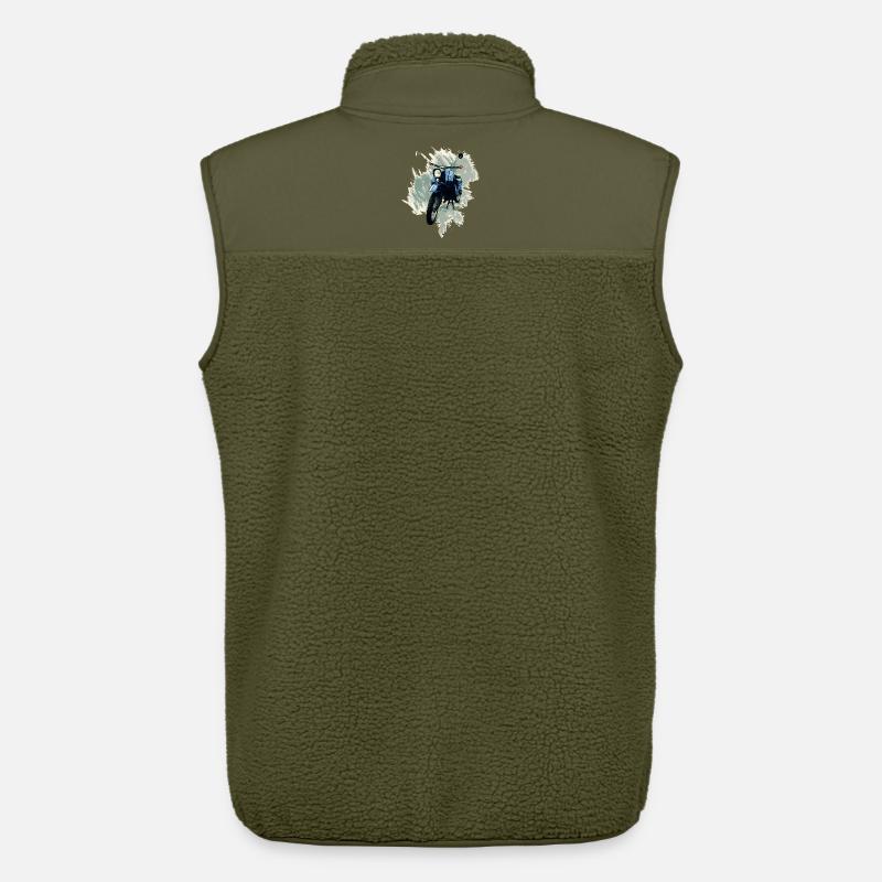Simson Schwalbe - Unisex Sherpaweste von Stanley/Stella - Khaki