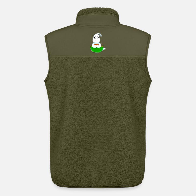 Geist Halloween Poker - Unisex Sherpaweste von Stanley/Stella - Khaki