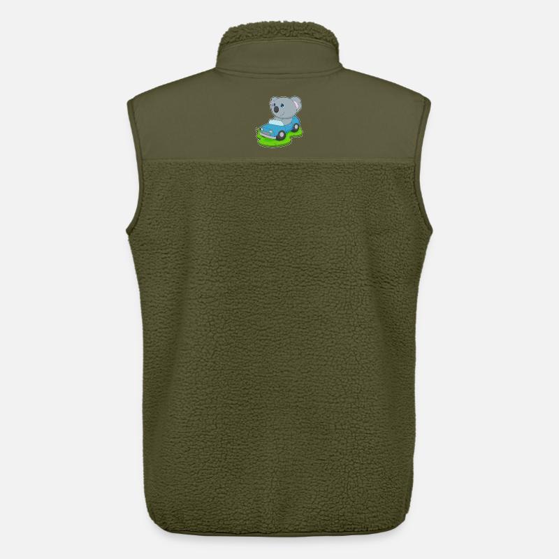 Koala Auto - Unisex Sherpaweste von Stanley/Stella - Khaki