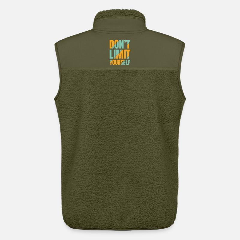 don't limit yourself - Unisex Sherpaweste von Stanley/Stella - Khaki