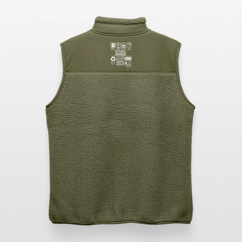 Software Engineer multi tasking problem solving Unisex Sherpa Gilet by Stanley/Stella