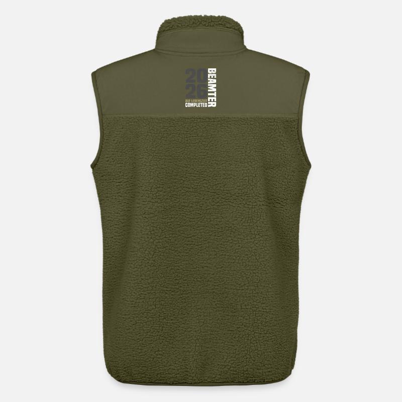 Beamter Auf Lebenszeit 2026 - Unisex Sherpaweste von Stanley/Stella - Khaki