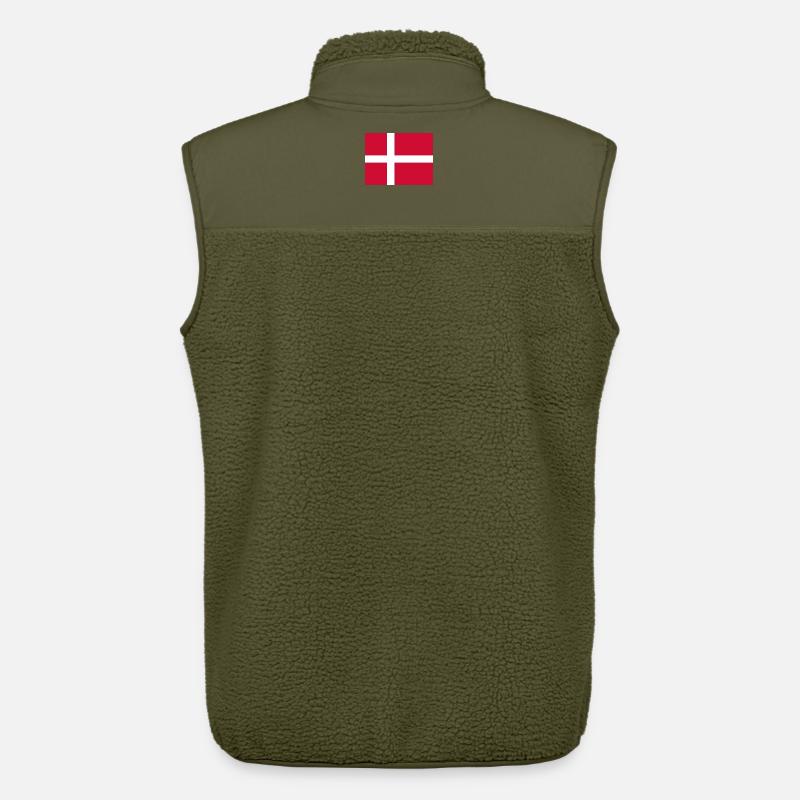 Dänemark - Unisex Sherpaweste von Stanley/Stella - Khaki