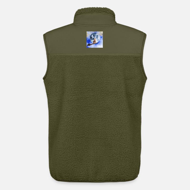 Cat wizard - Unisex Sherpaweste von Stanley/Stella - Khaki