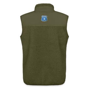 Beledweyne Somalia Wappen Flaggen Design - Unisex Sherpaweste von Stanley/Stella - Khaki - Hinten - AI Model Male 178 light (178cm)