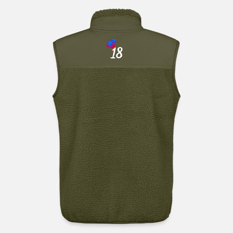 geschenkideen, 18 Luftballons - Unisex Sherpaweste von Stanley/Stella - Khaki