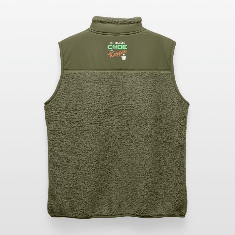 Code Developer Statement Programmierer Computer Unisex Sherpaweste von Stanley/Stella