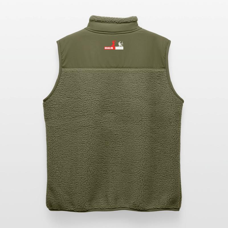 Computergeek Developer Coden Statement Scripting Unisex Sherpa Gilet by Stanley/Stella