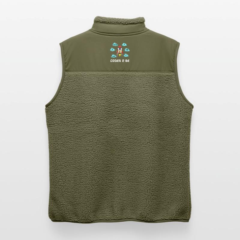 Developer Statement Css Php Java C++ Programmer Unisex Sherpa Gilet by Stanley/Stella